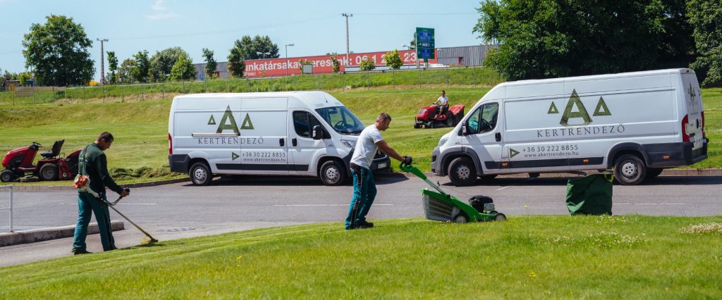 fűnyírás